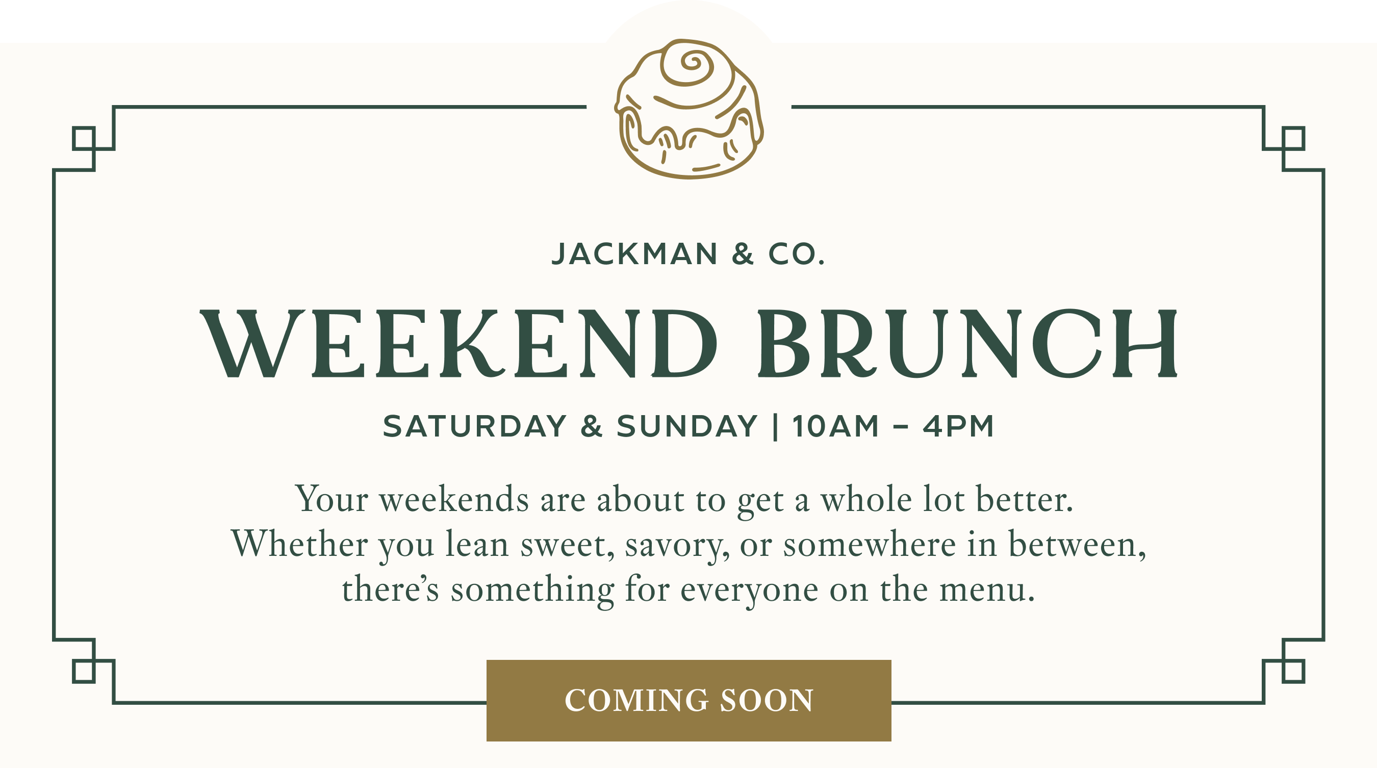 Jackman Brunch